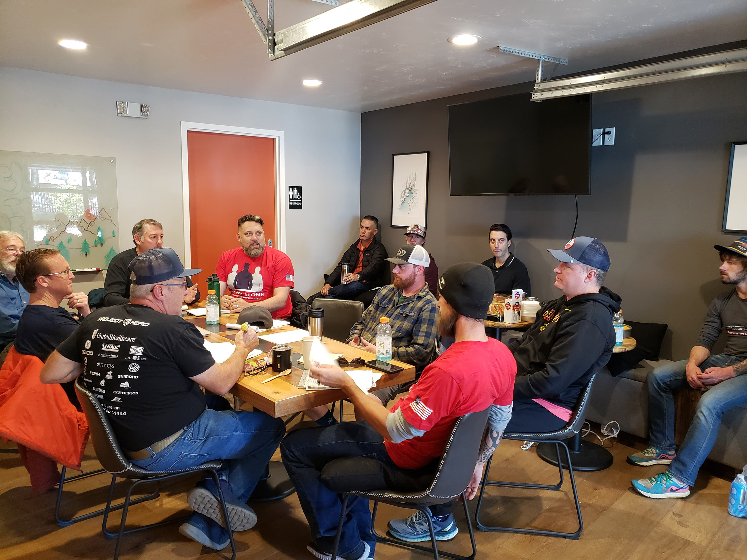 No Vet Alone participants at workshop