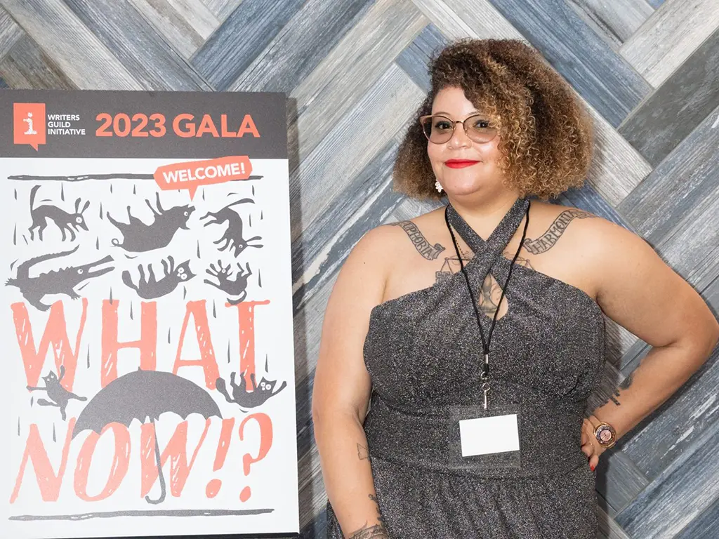 Briana M. Carr at WGI 2023 Gala What Now?!