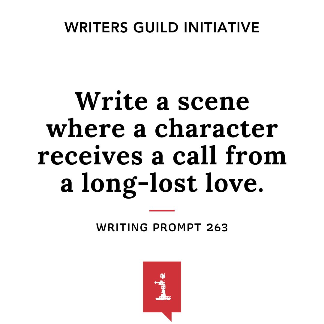 Write a scene where a character receives a call from a long-lost love.