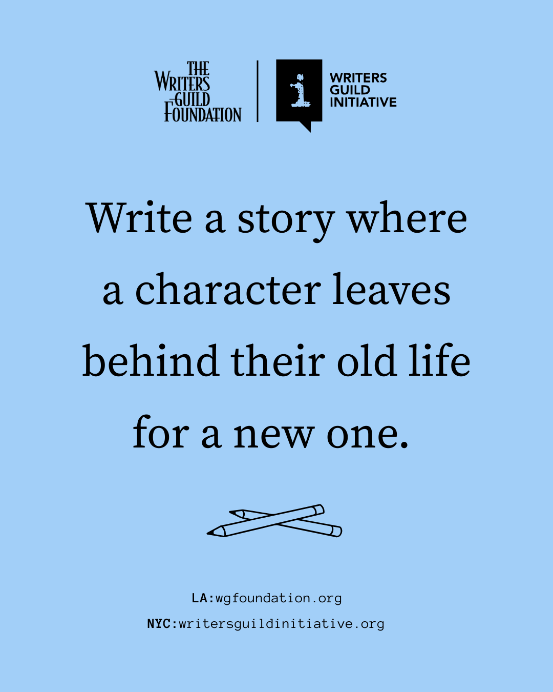 Write a story where a character leaves behind their old life for a new one.