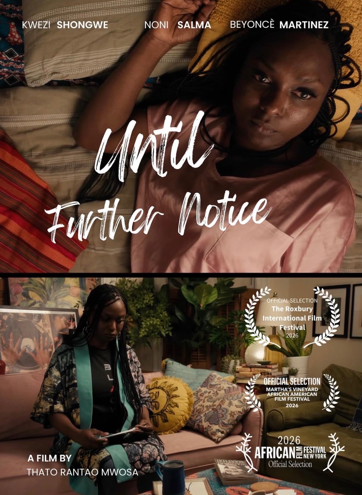 WGI Mentor Noni Salma starred in the recent short film: Until Further Notice